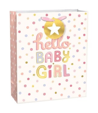 GIFTBAG HELLO BABY GIRL