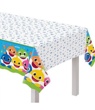AMSCAN Baby Shark Plastic Table Cover