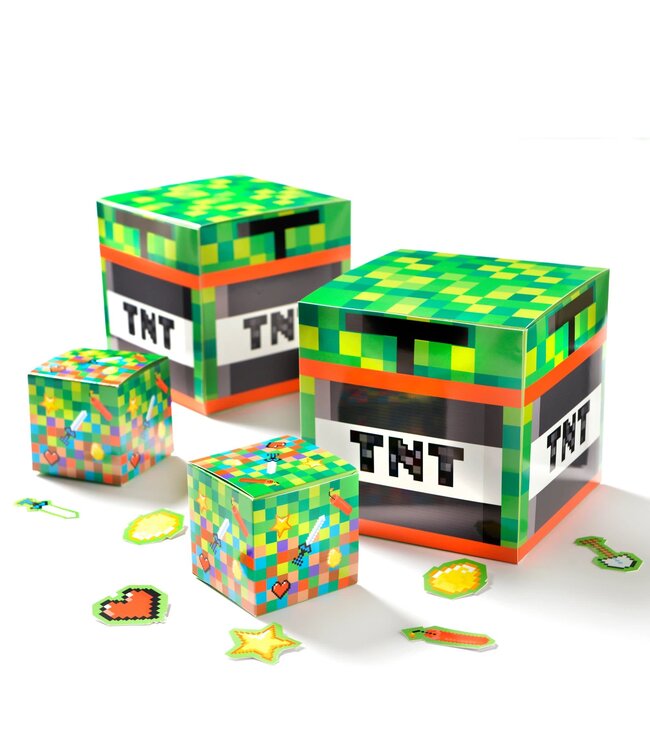 AMSCAN Pixel Party Table Centerpiece Decorating Kit