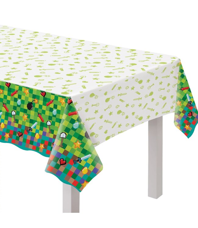 AMSCAN Pixel Party Table Cover