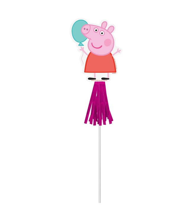 Peppa Pig Confetti Party Wands - 8ct