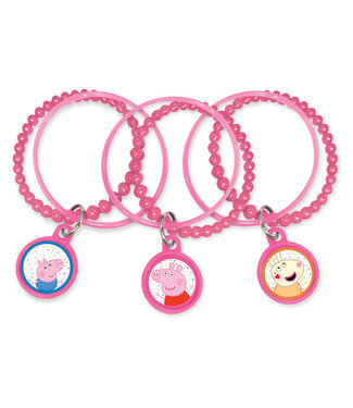 Peppa Pig Confetti Party Bracelet Kit - 8ct