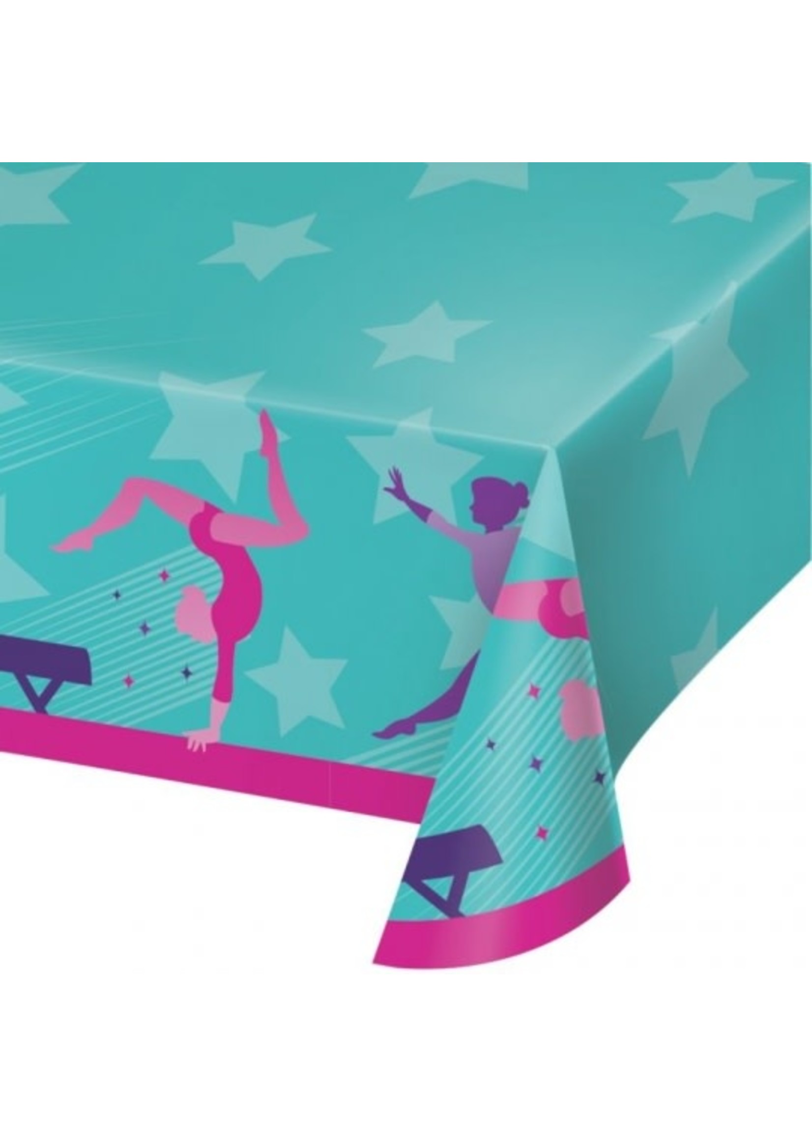 Creative Converting Gymnastics Party Table Cover