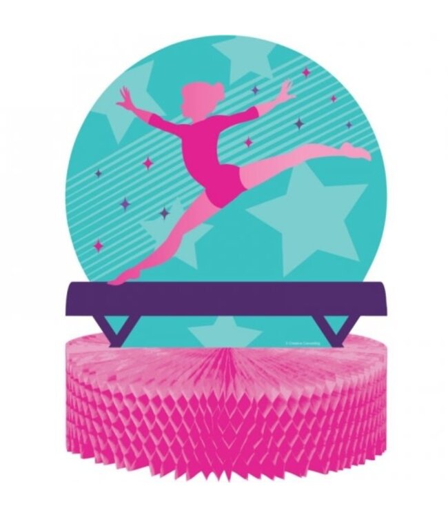 Creative Converting Gymnastics Party Table Centerpiece