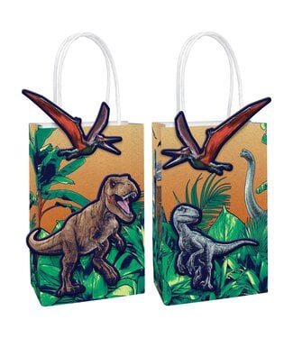 AMSCAN 8ct Bags Jurassic World Into the Wild