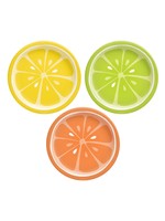 AMSCAN Tutti Frutti Citrus Dessert Plates - 8ct