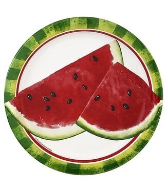 Creative Converting Watermelon Slices Dessert Plates - 8ct