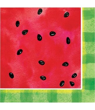 Creative Converting Watermelon Slices Lunch Napkins - 16ct