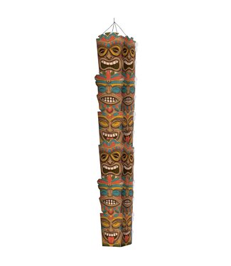 Vintage Tiki Totem Pole Hanging Decoration