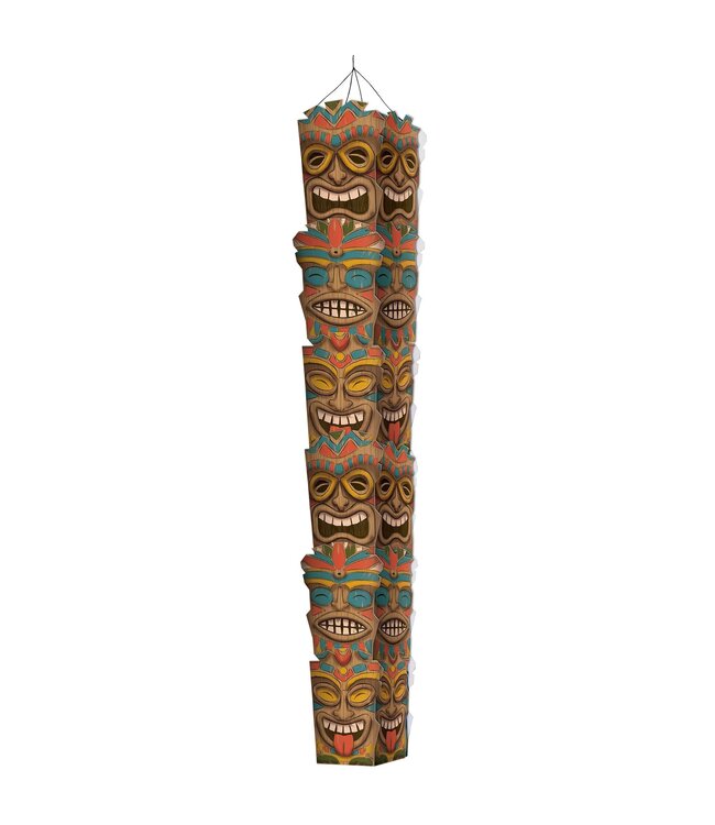 Vintage Tiki Totem Pole Hanging Decoration