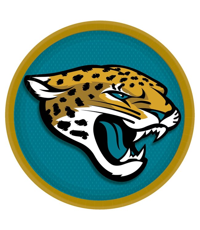 Amscan Jacksonville Jaguars Lunch Plates - 8ct