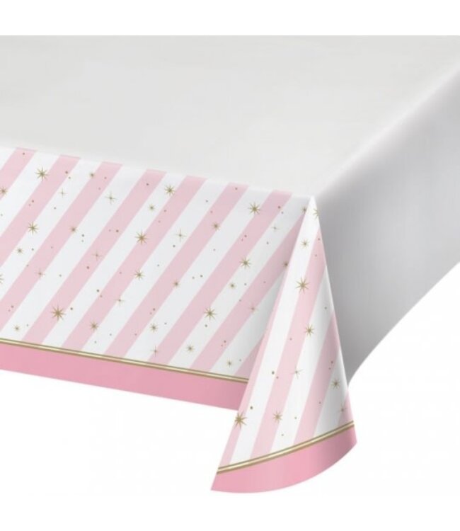 Creative Converting Twinkle Toes Ballerina Table Cover