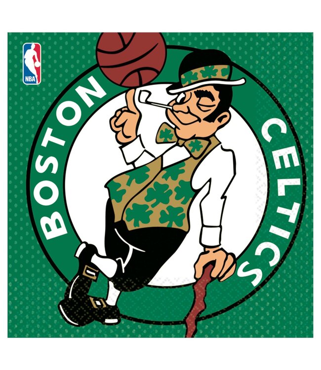 Boston Celtics Lunch Napkins - 16ct