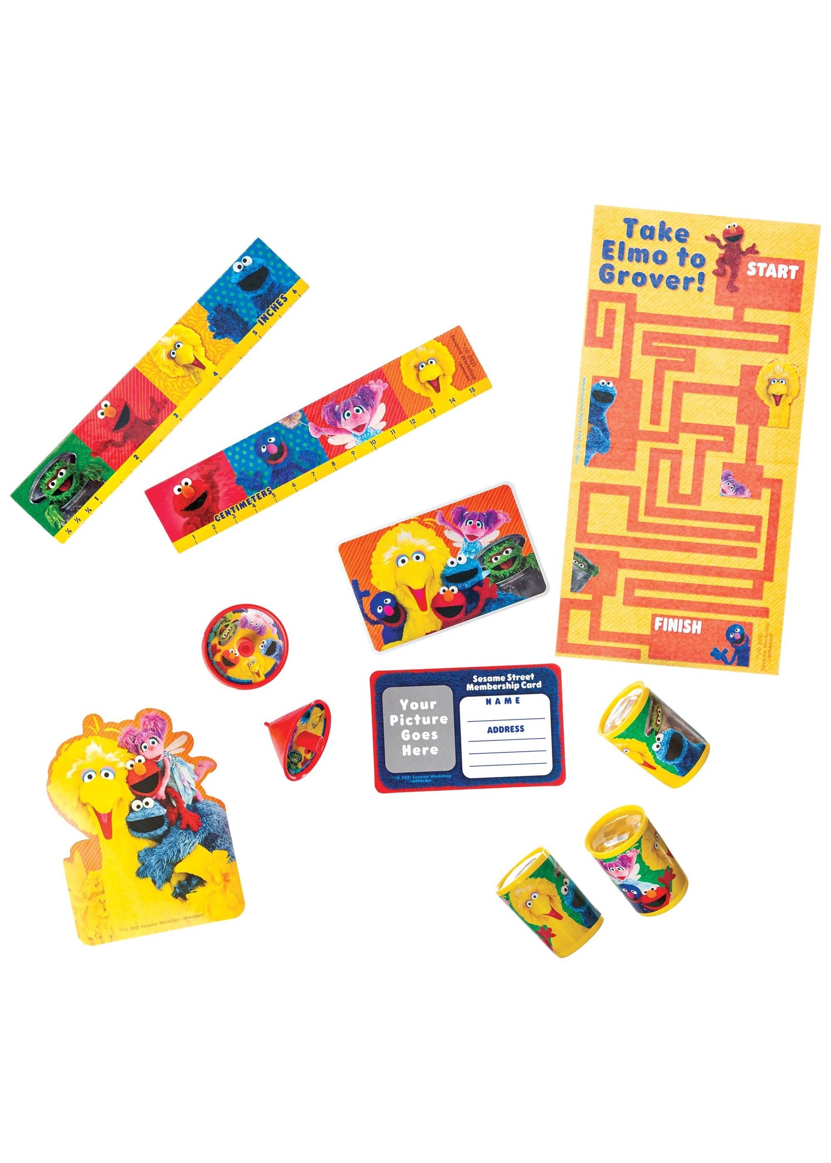 Amscan Papeterie Super Mega Mix Value Pack Favors Party