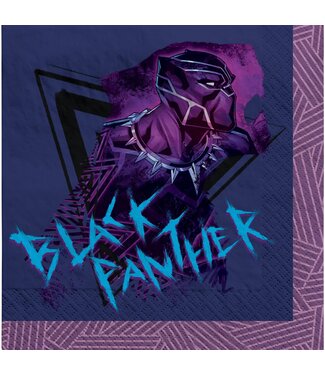 AMSCAN Black Panther Wakanda Forever Lunch Napkins - 16ct