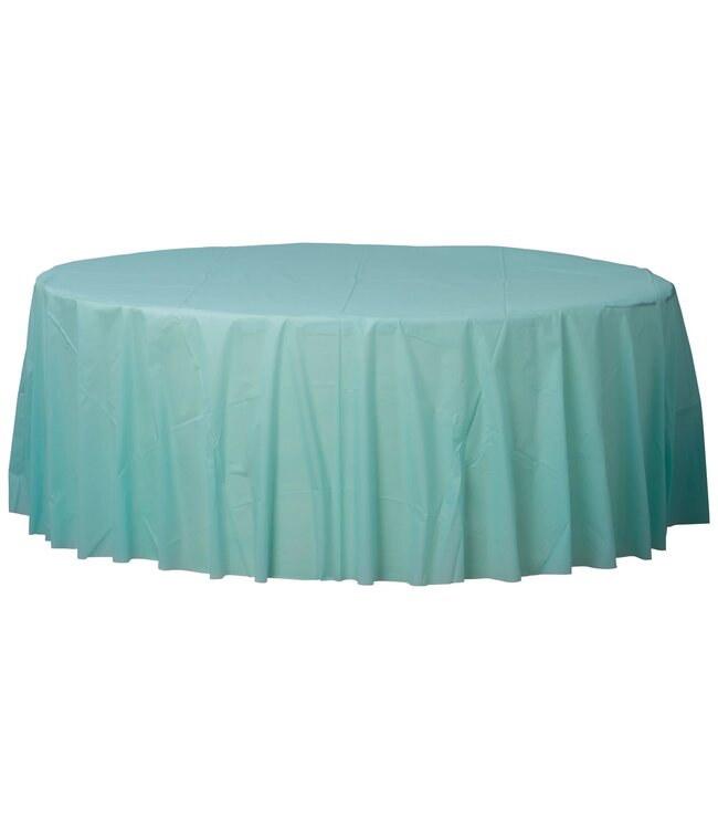 84IN ROUND TABLECOVER ROBIN'S BLUE