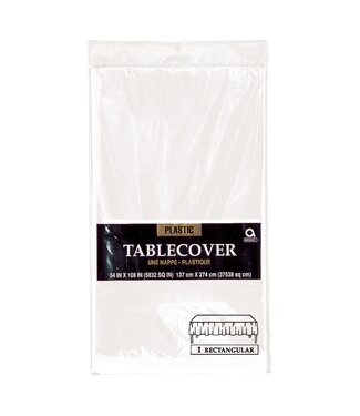 White Tablecover