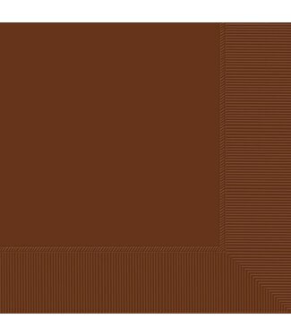 2-Ply Luncheon Napkins, Mid Ct. - Chocolate Brown