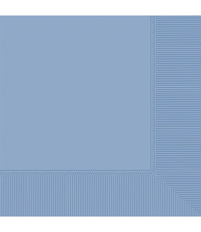 2-Ply Luncheon Napkins, Mid Ct. - Pastel Blue