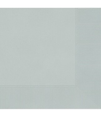 2-Ply Luncheon Napkins, Mid Ct. - Silver