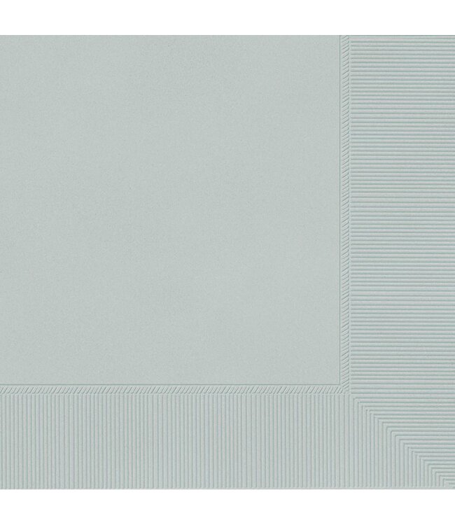 2-Ply Luncheon Napkins, Mid Ct. - Silver