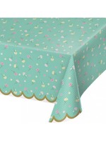 Creative Converting Floral Tea Party Table Cover