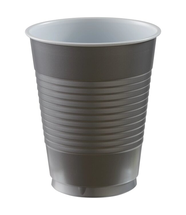 Silver 18 oz. Plastic Cups - 50ct