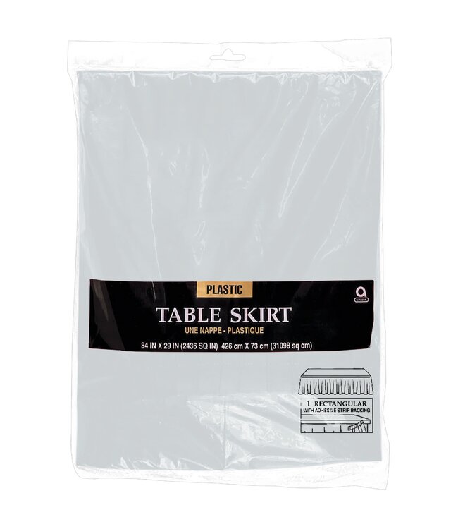 TABLESKIRT SILVER