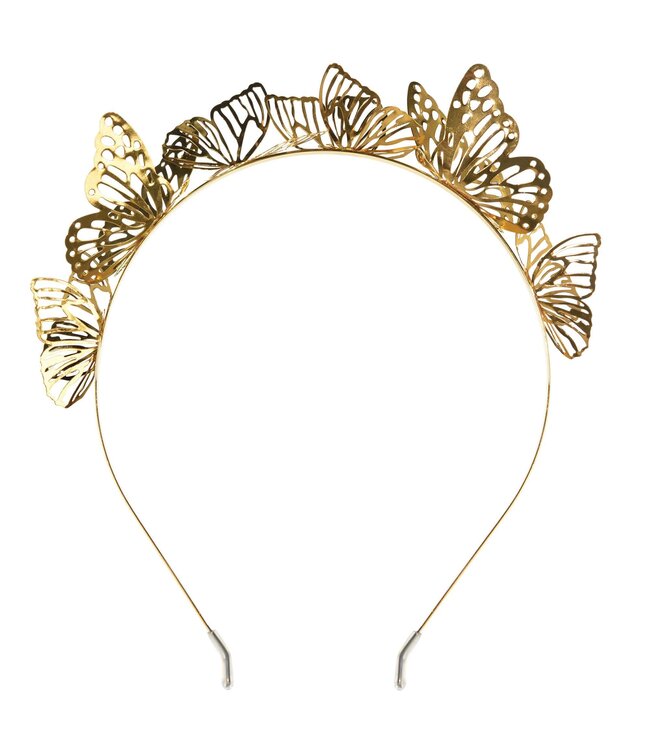 Amscan HEADBAND GOLD BUTTERFLY