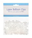 144CT LATEX BALLOON CLIPS