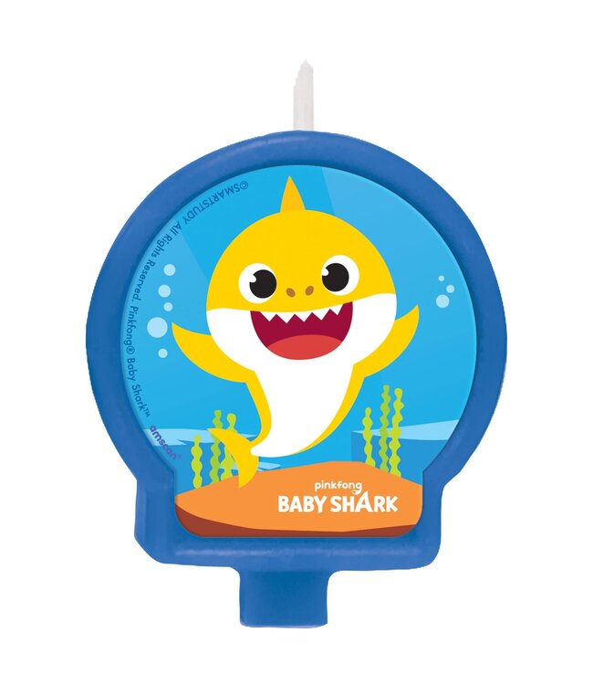 Baby Shark Birthday Candle