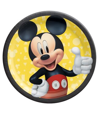 Mickey Mouse Forever Lunch Plates - 8ct