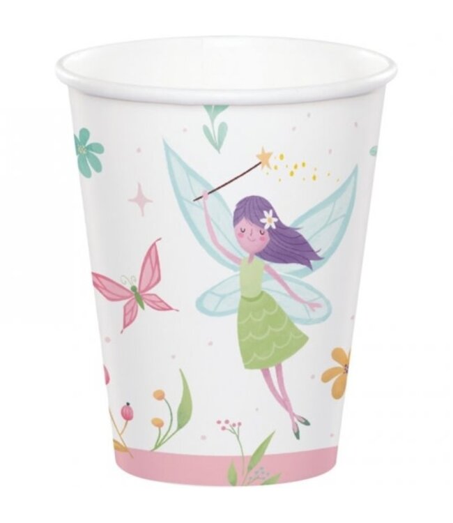 Creative Converting Fairy Forest 9oz Cups - 8ct