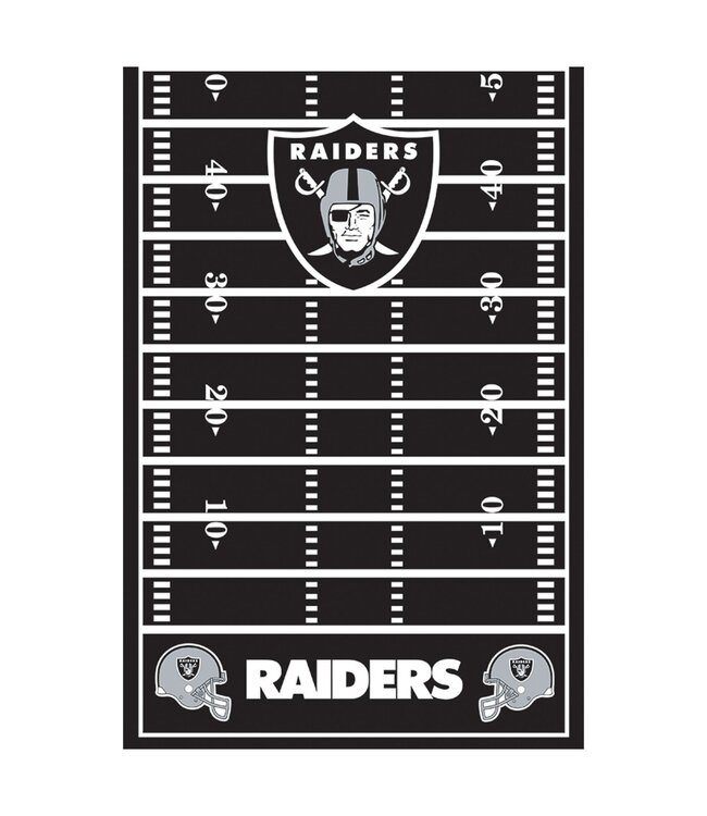 Amscan Las Vegas Raiders Table Cover