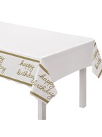 AMSCAN Golden Age Birthday Table Cover
