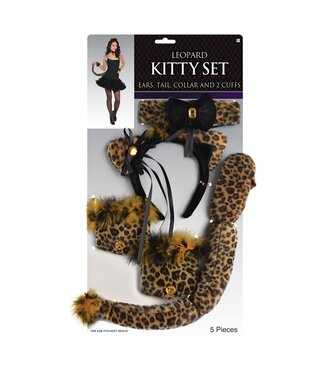 Leopard Kitty Set - Adult