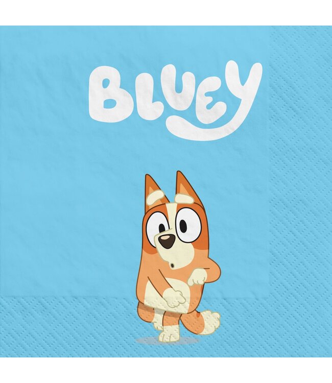 AMSCAN Bluey Beverage Napkins - 16ct