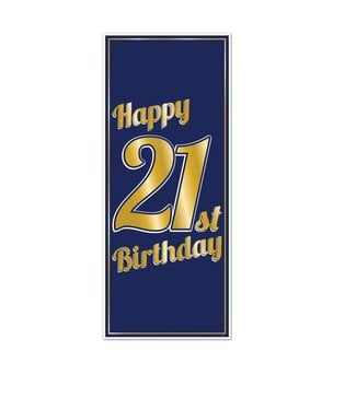 BEISTLE 21st Birthday Door Cover