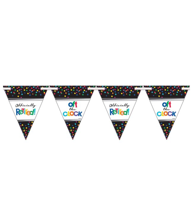 Amscan Officially Retired Pennant Banner