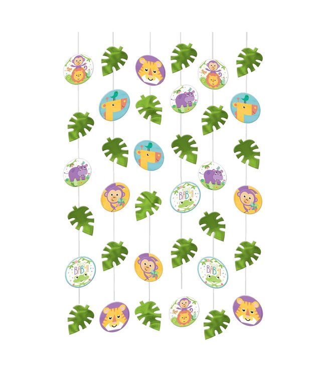 Hello Baby String Decorations - 6ct