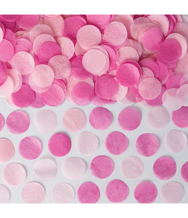 Gender Reveal Pink Tissue Confetti