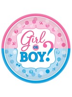 Girl or Boy? Dessert Plates - 8ct