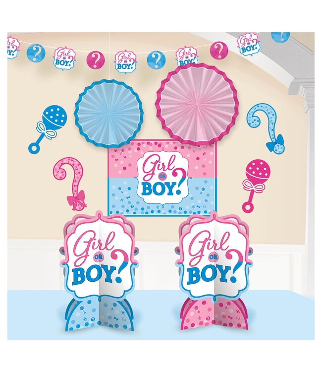 Girl or Boy? Room Decorating Kit