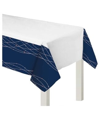Navy Bride Table Cover