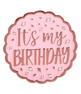 Blush Birthday Pin