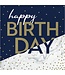 Creative Converting Navy & Gold Birthday Lunch Napkins - 16ct