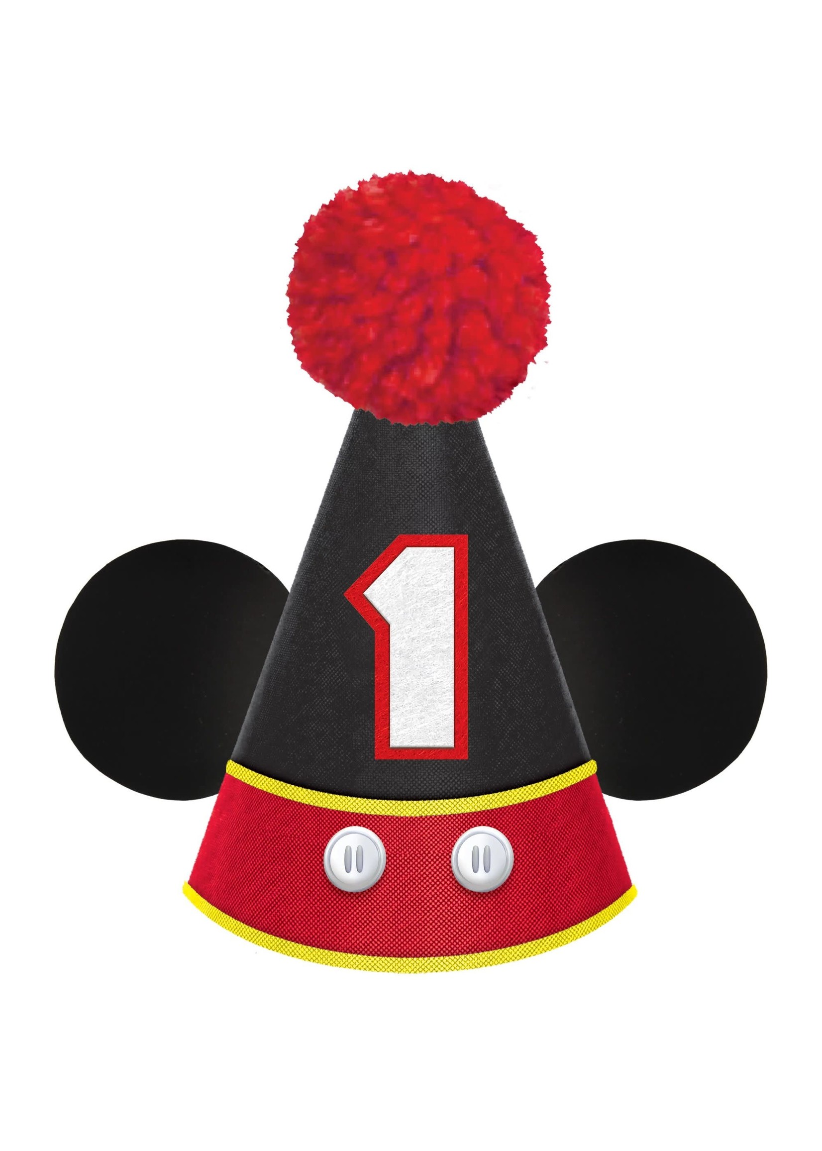 Mickey Mouse 1st Birthday Party Hat