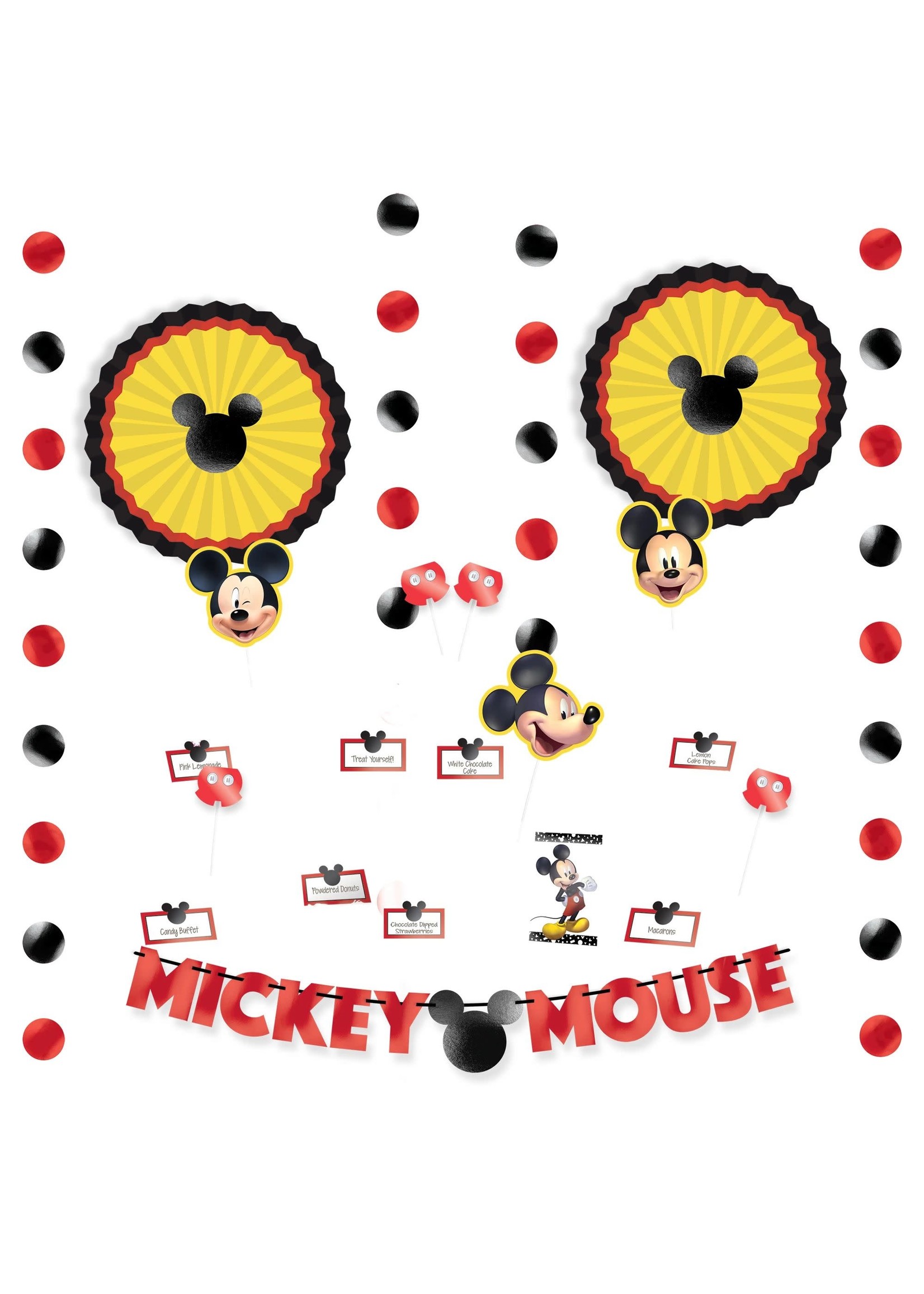 Mickey Mouse Forever Buffet Decorating Kit