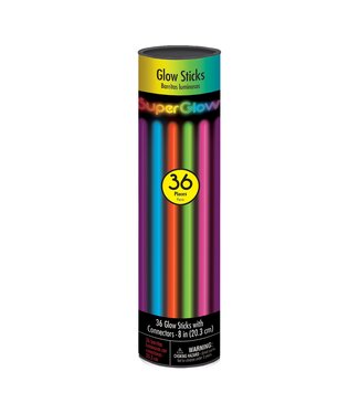 Multi Color Glow Sticks - 36ct