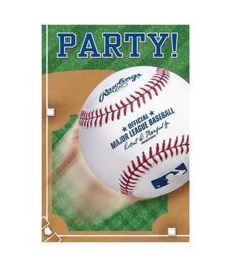 Rawlings Baseball Invitations - 8ct